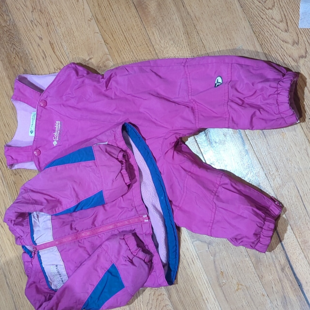 Columbia Baby Snowsuit Set Jacket and Snow Bib Pants